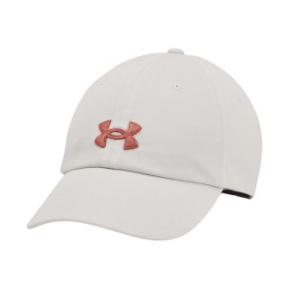 Czapka z daszkiem damska Under Armour Blitzing Adj OSFM kremowa 1376705 114 Under Armour