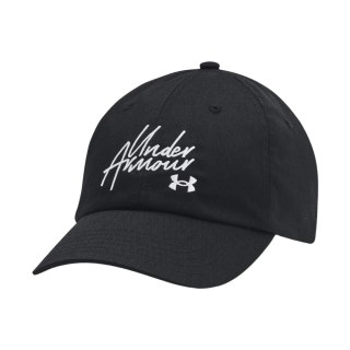Czapka z daszkiem damska Under Armour Sportstyle Adj OSFM czarna 1369790 003 Under Armour