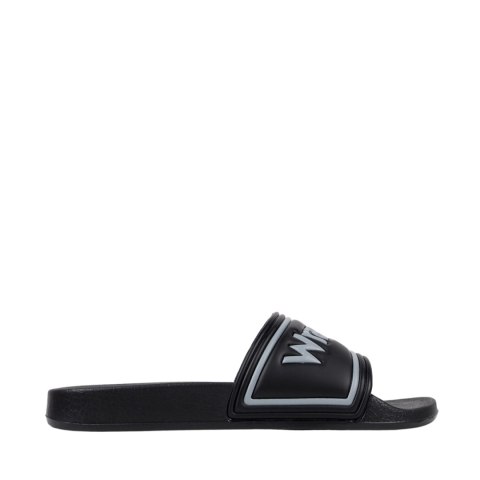 Klapki męskie Wrangler Averell Slider Low czarne 20251042 25Y 41 Wrangler