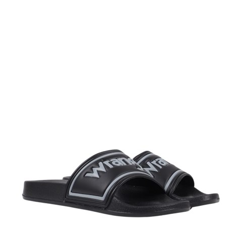 Klapki męskie Wrangler Averell Slider Low czarne 20251042 25Y 41 Wrangler