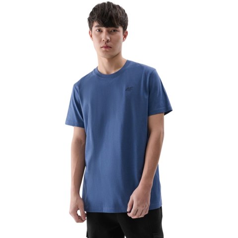 Koszulka męska 4F M2256 denim 4FWMM00TTSHM2256 32S S 4F