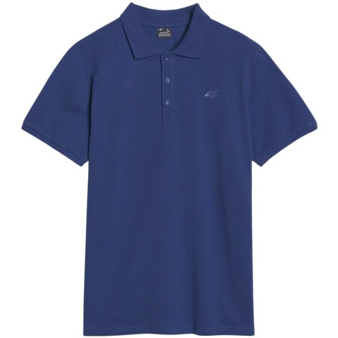 Koszulka męska polo 4F M366 granatowa 4FWMM00TPTSM366 031S 2XL 4F