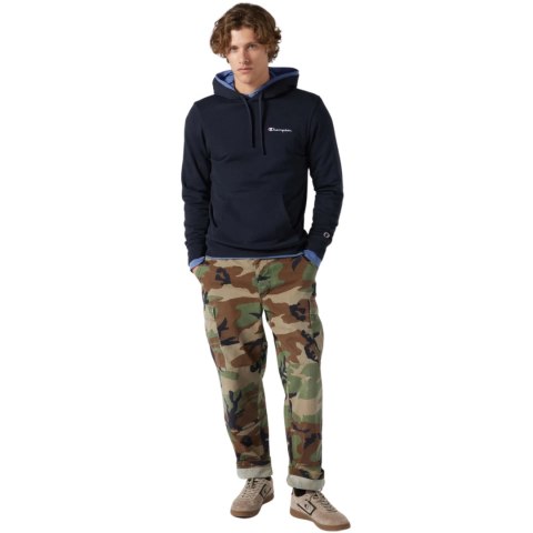 Bluza męska Champion Hooded Sweatshirt granatowa 220729 BS501 S Champion