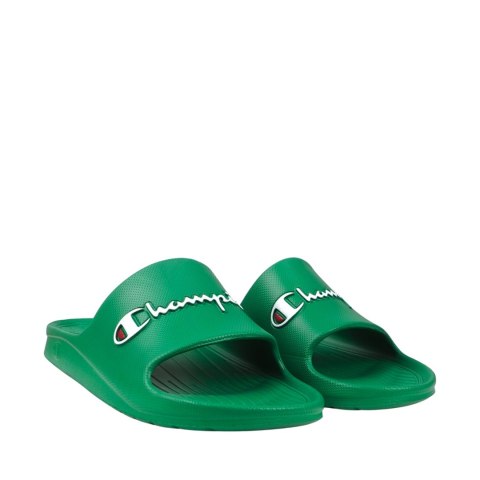 Klapki męskie Champion Cabana Slide zielone S22413 GS130 40 Champion