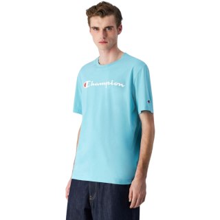 Koszulka męska Champion SS Tee błękitna 220256 BS184 XL Champion