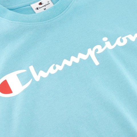 Koszulka męska Champion SS Tee błękitna 220256 BS184 XL Champion