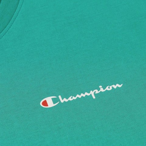 Koszulka męska Champion SS Tee zielona 220264 GS130 XL Champion