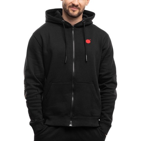 Bluza męska Ozoshi Pecos czarna OZ93908 2XL Ozoshi