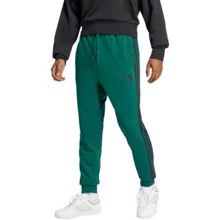 Spodnie męskie adidas Essential 3-Stripes French Terry zielone JD1879 S Adidas