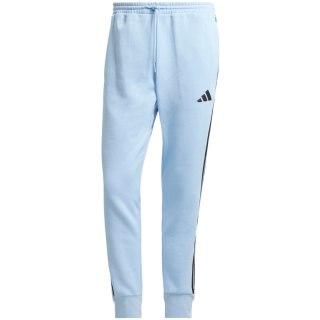 Spodnie męskie adidas Essentials 3-Stripes Fleece błękitne JE6315 S Adidas