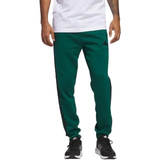 Spodnie męskie adidas Essentials 3-Stripes Fleece zielone JD1860 M Adidas