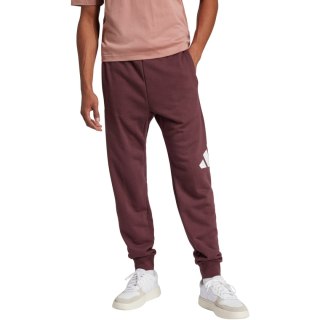 Spodnie męskie adidas Essentials Big Logo French Terry bordowe JE8972 S Adidas