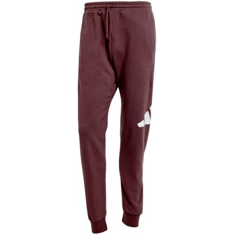 Spodnie męskie adidas Essentials Big Logo French Terry bordowe JE8972 S Adidas