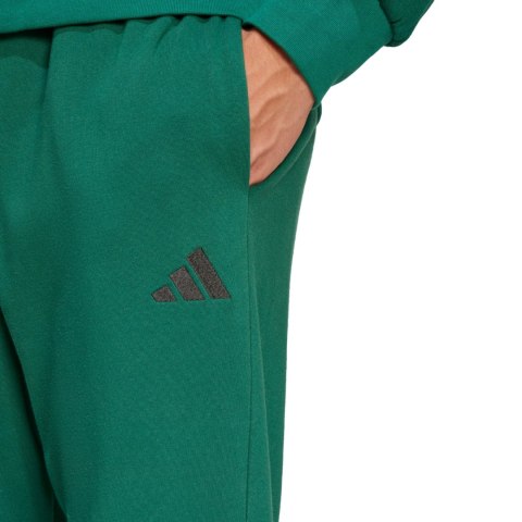 Spodnie męskie adidas Essentials Feel Cozy French Terry zielone JE3858 XL Adidas