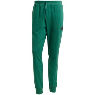 Spodnie męskie adidas Essentials Feel Cozy French Terry zielone JE3858 L Adidas