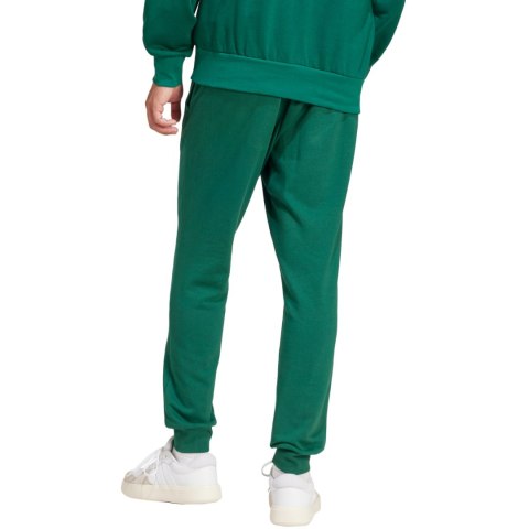 Spodnie męskie adidas Essentials Feel Cozy French Terry zielone JE3858 S Adidas