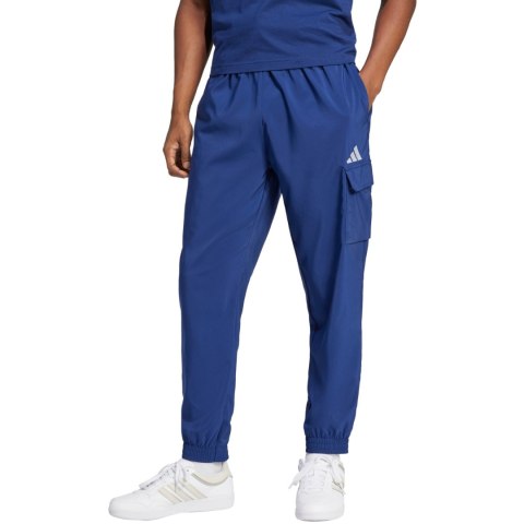 Spodnie męskie adidas Essentials Small Logo Cargo niebieskie JD1825 M Adidas