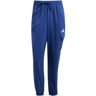 Spodnie męskie adidas Essentials Small Logo Cargo niebieskie JD1825 S Adidas