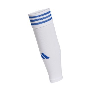 Rękawy piłkarskie adidas Team Sleeve 23 biało-niebieskie JM3634 28-30 Adidas teamwear