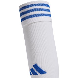 Rękawy piłkarskie adidas Team Sleeve 23 biało-niebieskie JM3634 28-30 Adidas teamwear