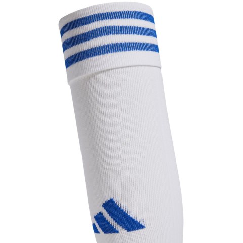Rękawy piłkarskie adidas Team Sleeve 23 biało-niebieskie JM3634 46-48 Adidas teamwear