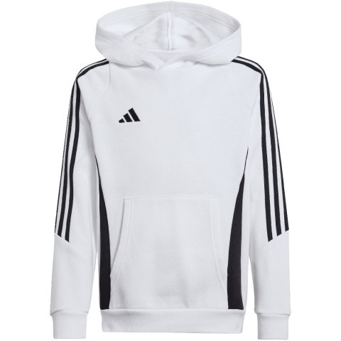 Bluza dla dzieci adidas Tiro 24 Hooded Sweat biała IR7506 Adidas teamwear Bluza dla dzieci adidas Tiro 24 Hooded Sweat biała IR7506 Adidas teamwear