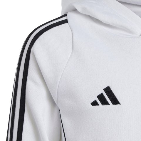 Bluza dla dzieci adidas Tiro 24 Hooded Sweat biała IR7506 Adidas teamwear Bluza dla dzieci adidas Tiro 24 Hooded Sweat biała IR7506 Adidas teamwear
