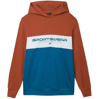 Bluza męska 4F M1032 brąz 4FWSS24TSWSM1032 81S 4F