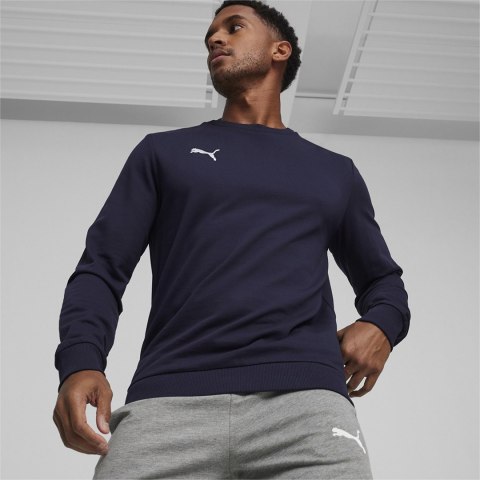 Bluza męska Puma Team Goal Casuals Crew Neck Sweat granatowa 658592 06 Puma Bluza męska Puma Team Goal Casuals Crew Neck Sweat granatowa 658592 06 Puma