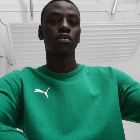 Bluza męska Puma Team Goal Casuals Crew Neck Sweat zielona 658592 05 Puma Bluza męska Puma Team Goal Casuals Crew Neck Sweat zielona 658592 05 Puma