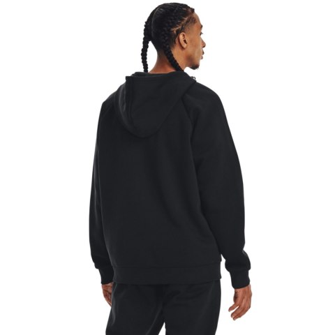 Bluza męska Under Armour Rival Fleece FZ Hoodie czarna 1379767 001 Under Armour Bluza męska Under Armour Rival Fleece FZ Hoodie czarna 1379767 001 Under Armour