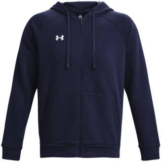 Bluza męska Under Armour Rival Fleece FZ Hoodie granatowa 1379767 410 Under Armour