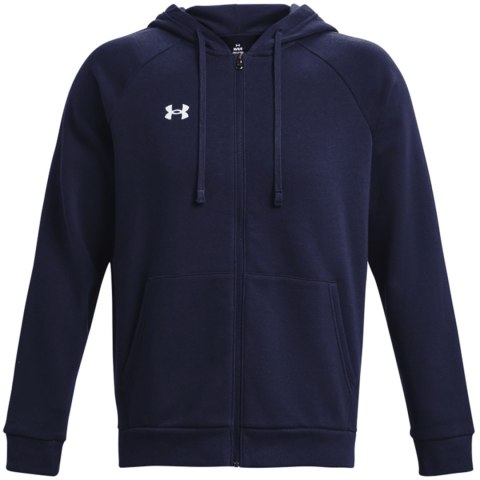 Bluza męska Under Armour Rival Fleece FZ Hoodie granatowa 1379767 410 Under Armour Bluza męska Under Armour Rival Fleece FZ Hoodie granatowa 1379767 410 Under Armour