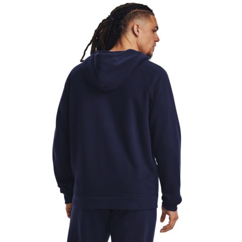 Bluza męska Under Armour Rival Fleece FZ Hoodie granatowa 1379767 410 Under Armour Bluza męska Under Armour Rival Fleece FZ Hoodie granatowa 1379767 410 Under Armour