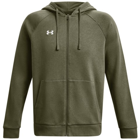 Bluza męska Under Armour Rival Fleece FZ Hoodie khaki 1379767 390 Under Armour Bluza męska Under Armour Rival Fleece FZ Hoodie khaki 1379767 390 Under Armour