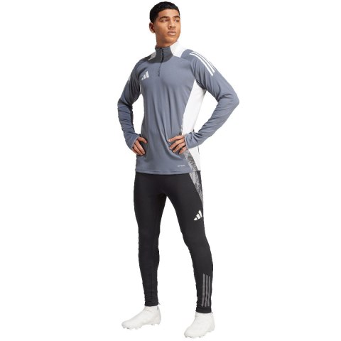Bluza męska adidas Tiro 24 Competition Training Top szara IV6972 Adidas teamwear Bluza męska adidas Tiro 24 Competition Training Top szara IV6972 Adidas teamwear