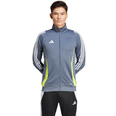 Bluza męska adidas Tiro 24 Training szara IV6939 Adidas teamwear Bluza męska adidas Tiro 24 Training szara IV6939 Adidas teamwear