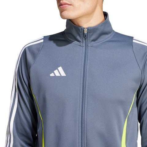 Bluza męska adidas Tiro 24 Training szara IV6939 Adidas teamwear Bluza męska adidas Tiro 24 Training szara IV6939 Adidas teamwear