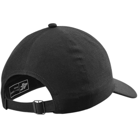 Czapka z daszkiem 4F U268 głęboka czerń 4FWSS24ACABU268 20S 4F Czapka z daszkiem 4F U268 głęboka czerń 4FWSS24ACABU268 20S 4F