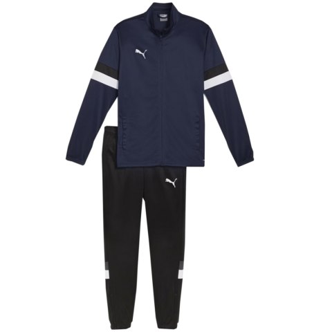 Dres męski Puma Team Rise granatowo-czarny 658653 06 Puma Dres męski Puma Team Rise granatowo-czarny 658653 06 Puma