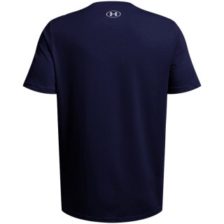 Koszulka męska Under Armour Sportstyle Logo granatowa 1382911 408 Under Armour