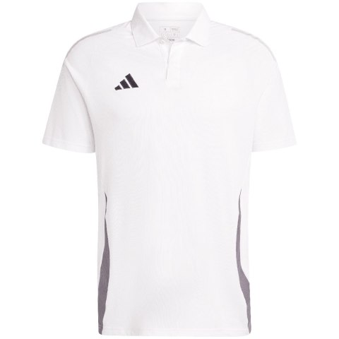 Koszulka męska adidas Tiro 24 Competition Polo biała IR7565 Adidas teamwear Koszulka męska adidas Tiro 24 Competition Polo biała IR7565 Adidas teamwear