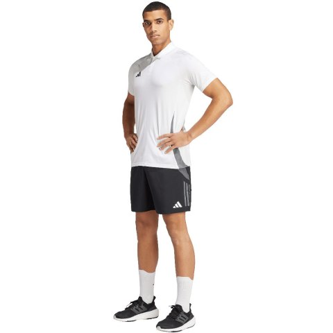 Koszulka męska adidas Tiro 24 Competition Polo biała IR7565 Adidas teamwear Koszulka męska adidas Tiro 24 Competition Polo biała IR7565 Adidas teamwear
