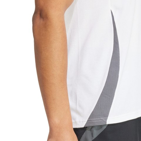 Koszulka męska adidas Tiro 24 Competition Polo biała IR7565 Adidas teamwear Koszulka męska adidas Tiro 24 Competition Polo biała IR7565 Adidas teamwear