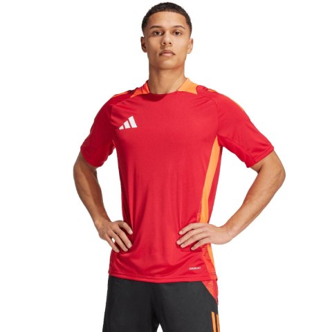 Koszulka męska adidas Tiro 24 Competition Training czerwona IS1658 Adidas teamwear Koszulka męska adidas Tiro 24 Competition Training czerwona IS1658 Adidas teamwear