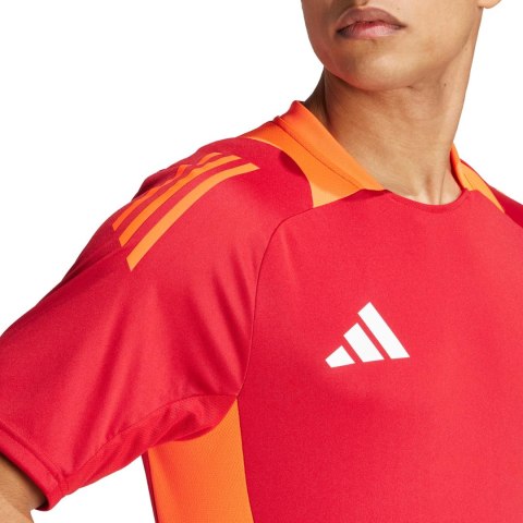 Koszulka męska adidas Tiro 24 Competition Training czerwona IS1658 Adidas teamwear Koszulka męska adidas Tiro 24 Competition Training czerwona IS1658 Adidas teamwear