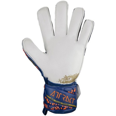 Rękawice bramkarskie Reusch Attrakt Grip niebieskie 5470815 4410 Reusch Rękawice bramkarskie Reusch Attrakt Grip niebieskie 5470815 4410 Reusch