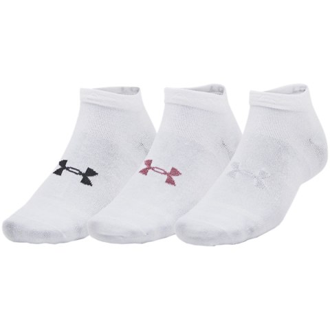 Skarpety Under Armour Essential Low 3 pary białe 1382958 100 Under Armour Skarpety Under Armour Essential Low 3 pary białe 1382958 100 Under Armour