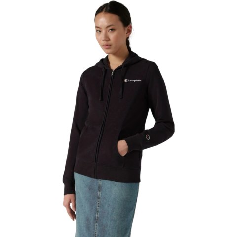 Bluza damska Champion Full Zip Hoodie Sweatshirt czarna 118099 KK001 S Champion