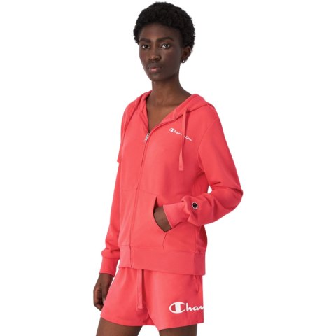Bluza damska Champion Full Zip Hoodie Sweatshirt różowa 118099 PS203 XS Champion
